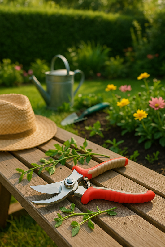 Dune – Trädgårdssax i Manganstål med Ergonomiskt Grepp