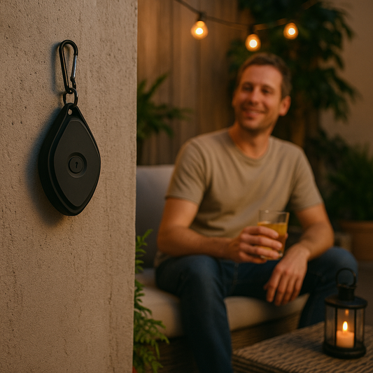 Juno – Ultraljud Myggskydd i Miljövänlig ABS med USB-laddning